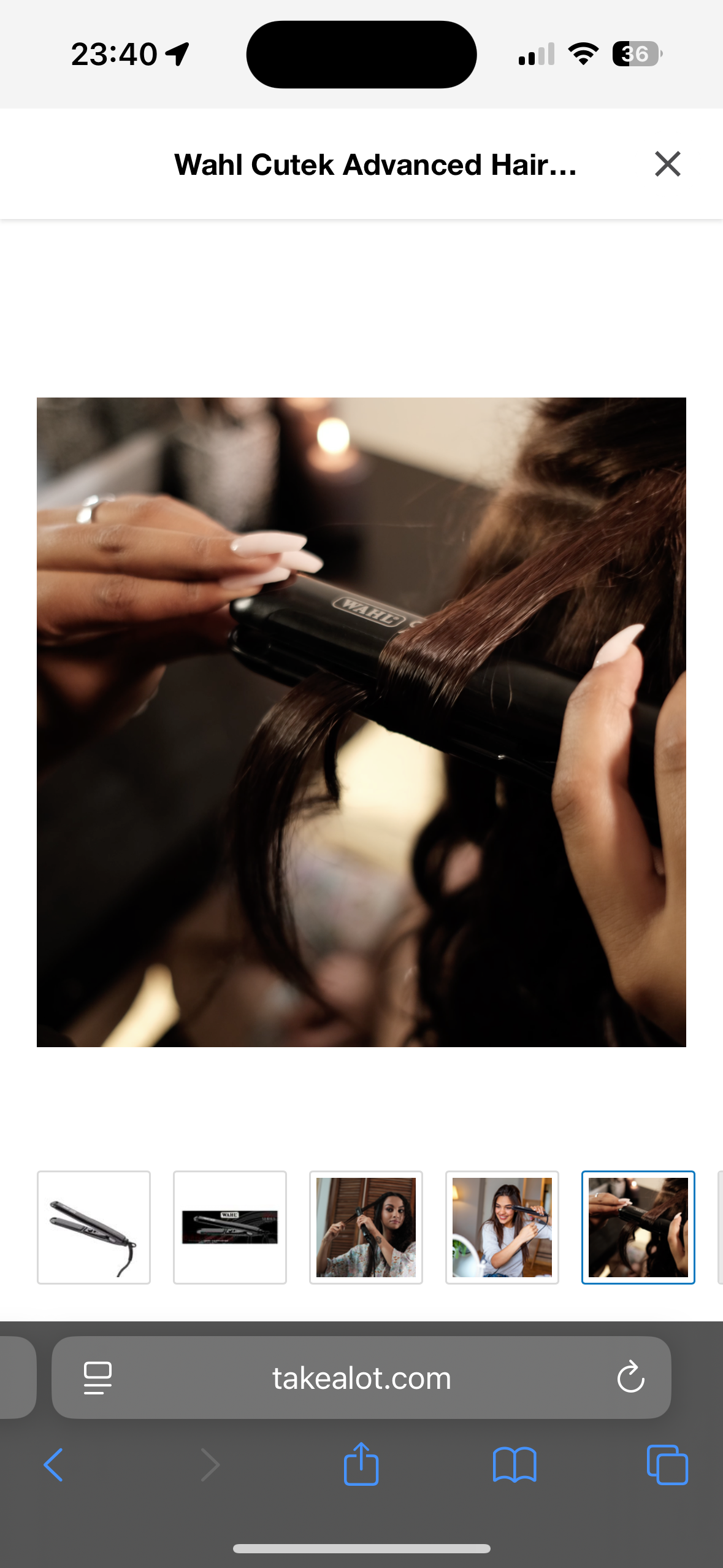 Wahl Cutek Advanced Hair Straightener